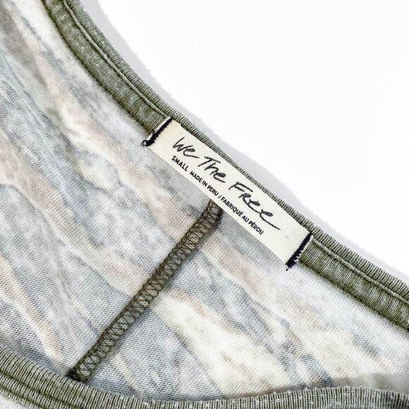 We The Free lightweight camo print tee - Picture 3 of 10